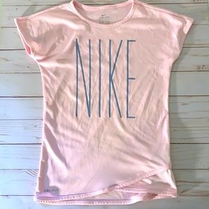 Girl’s Pink Nike Athletic Tee